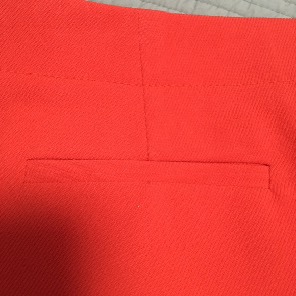 Trina Turk Orange Short with Front Panel. - Picture 4 of 6